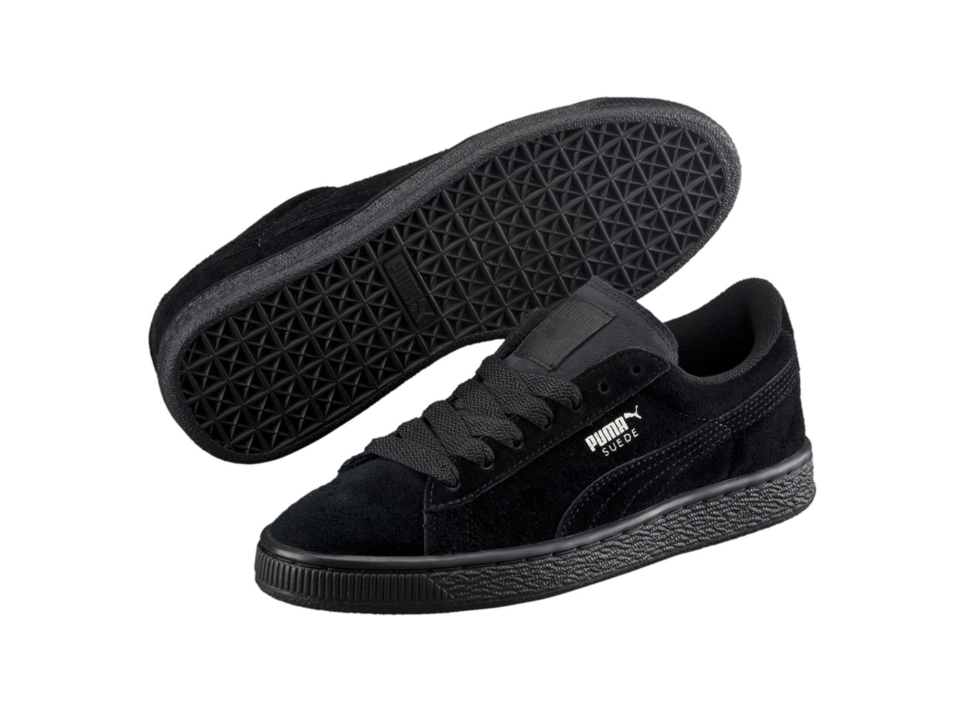 puma suede noire