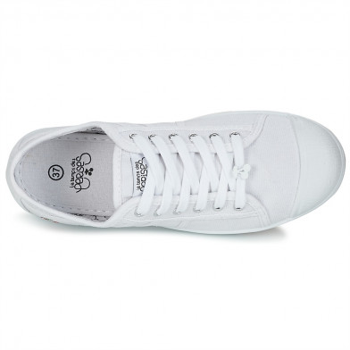 Basket basse pour femme Basic 02 blanc white
