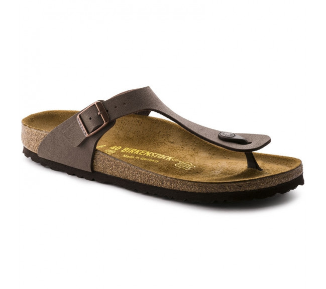 Sandale à entre-doigts gizeh pour adulte mocca 43751