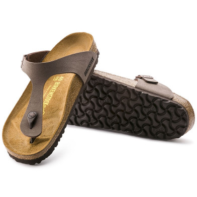 Sandale à entre-doigts gizeh pour adulte mocca 43751