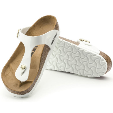 Sandale à entre-doigts gizeh pour adulte blanc-blanc 1005299/1005300