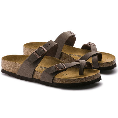 Sandale à entre-doigts pour adulte mayari mocca 71061/71063