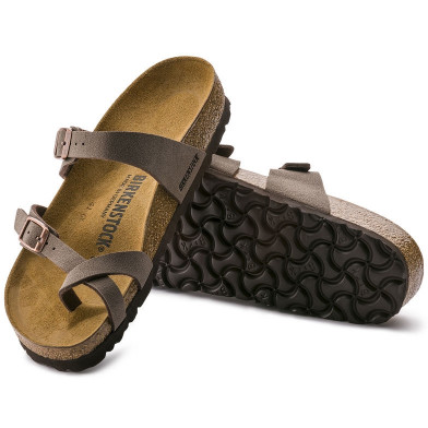 Sandale à entre-doigts pour adulte mayari mocca 71061/71063