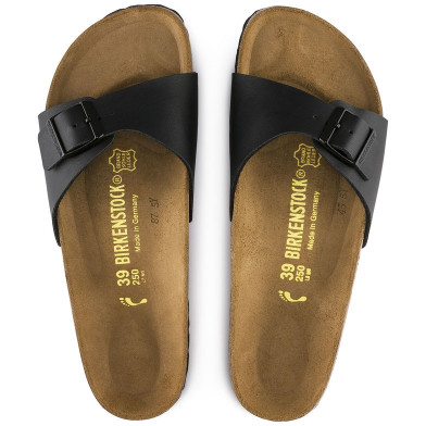 Sandale pour adulte madrid noir-mat 40791/40793
