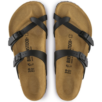 Sandale à entre-doigts pour adulte mayari noir 71791/71793