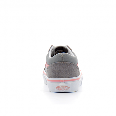 Chaussures à Scratch pour enfant Old Skool gris-rose vn0a4buuwl91