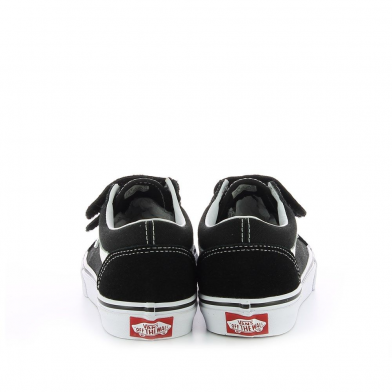 Chaussures à Scratch pour junior Old Skool noir-blanc vn0a4ui16bt1/vn000vhe6bt1
