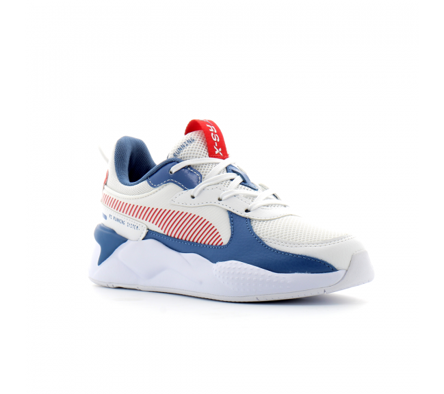 puma rs-x3 kid's white-blue 372865-02