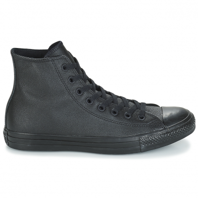 Chaussures montantes à lacet en cuir pour adulte Chuck Taylor All Star Leather mononoir 135251c