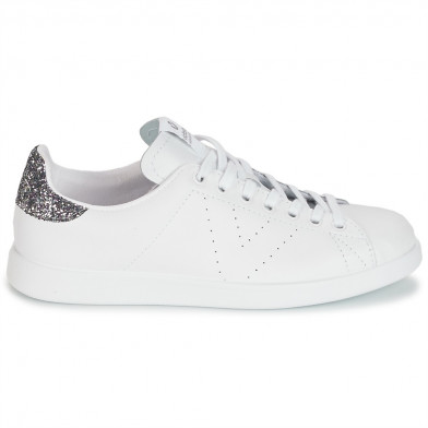 Baskets blanches en cuir...