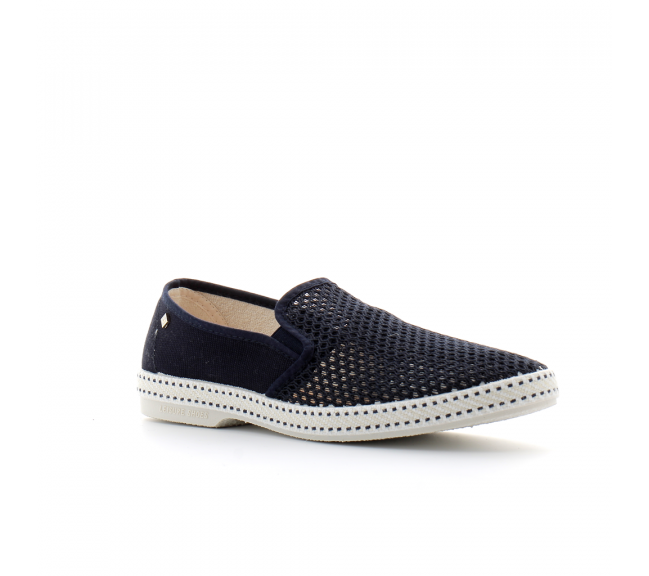 Espadrille pour adulte en toile de coton CLASSIQUE TOILE & FILET marine 2004