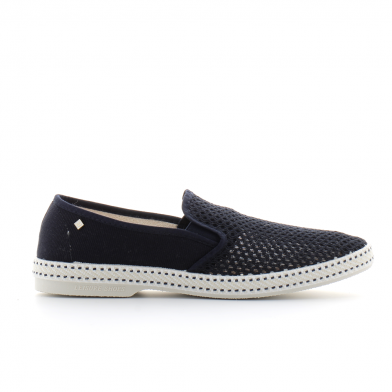 Espadrille pour adulte en toile de coton CLASSIQUE TOILE & FILET marine 2004