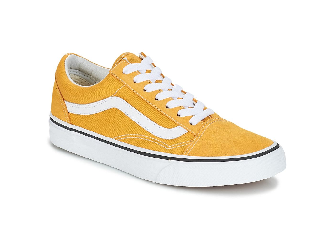 vans old skool femme jaune moutarde