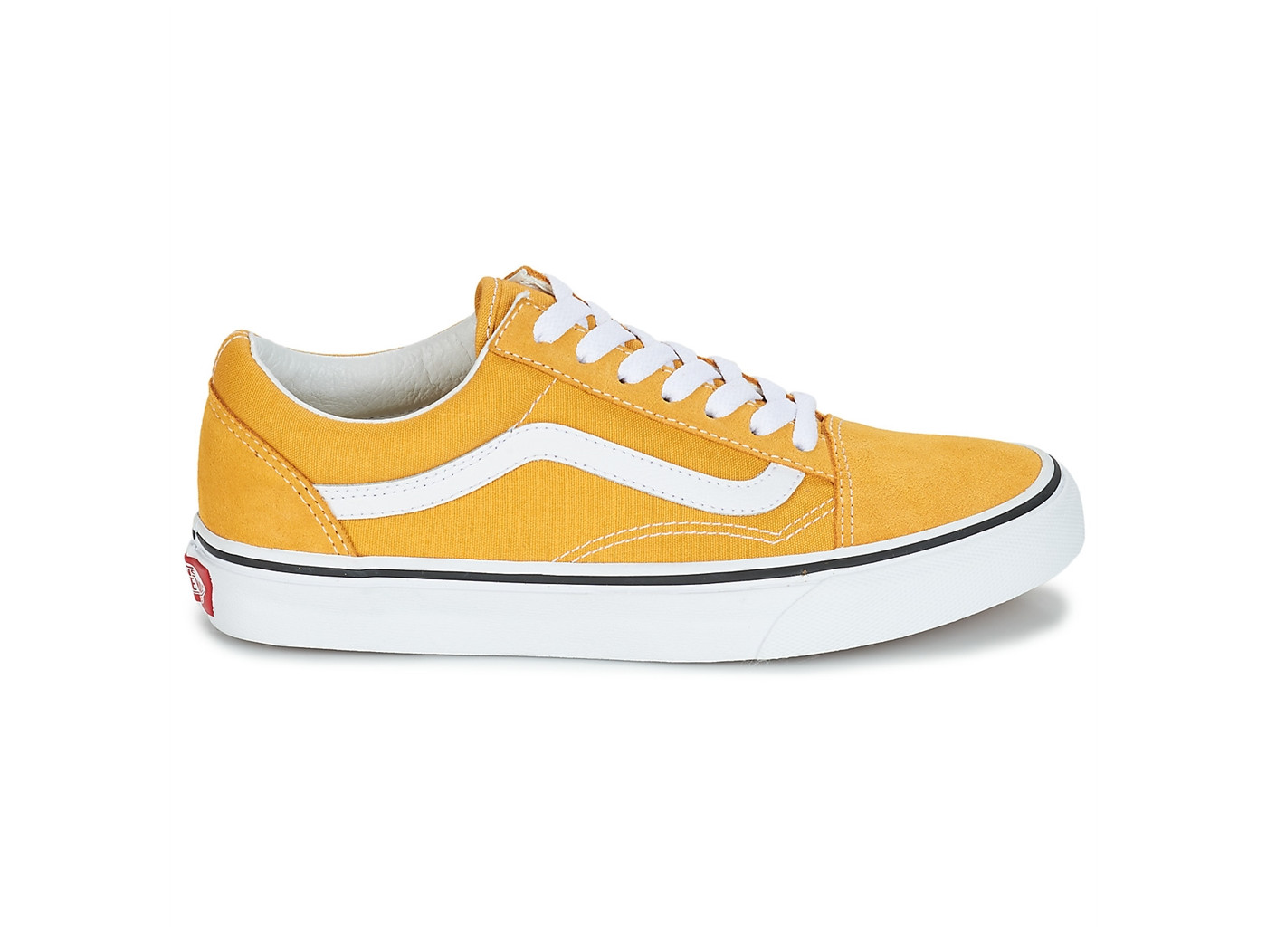 vans basse jaune