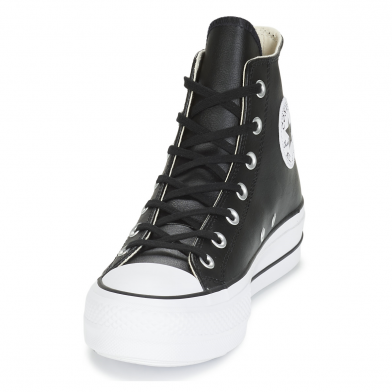 Chuck Taylor All Star Lift Leather noir 561675c
