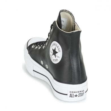 Chuck Taylor All Star Lift Leather noir 561675c