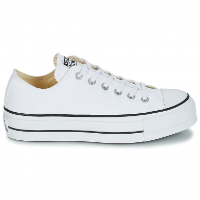 Chuck Taylor All Star Platform Canvas blanc a09195c