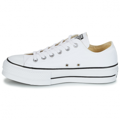 Chuck Taylor All Star Platform Canvas blanc a09195c