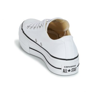 Chuck Taylor All Star Platform Canvas blanc a09195c