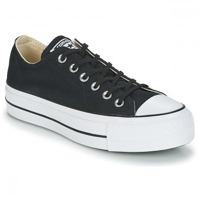 Chuck Taylor All Star Platform Canvas noir 560250c
