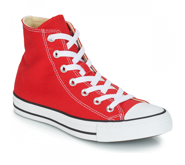 Chaussures montantes à lacet pour adulte chuck taylor all star rouge m9621c