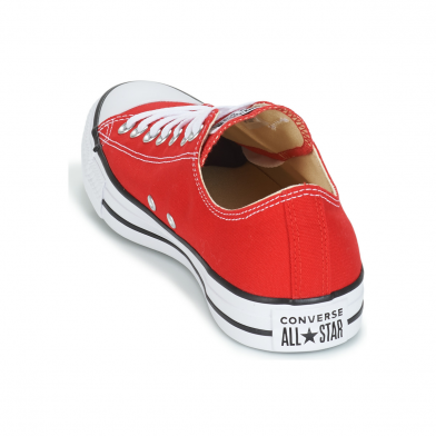 Chaussures basses à lacet pour adulte chuck taylor all star classic rouge m9696c