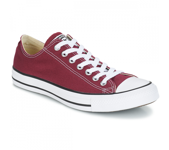 Chaussures basses à lacet pour adulte chuck taylor all star classic bordeaux m9691c
