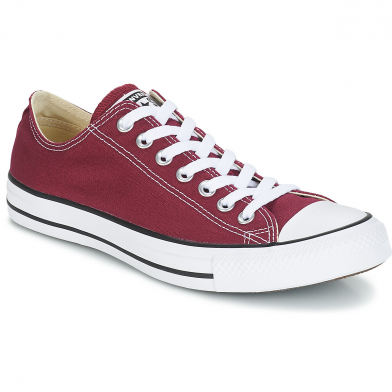 Chaussures basses à lacet pour adulte chuck taylor all star classic bordeaux m9691c