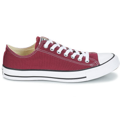 Chaussures basses à lacet pour adulte chuck taylor all star classic bordeaux m9691c