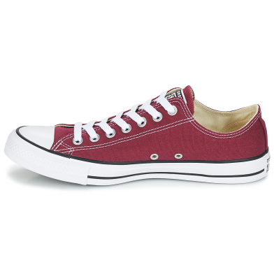 Chaussures basses à lacet pour adulte chuck taylor all star classic bordeaux m9691c