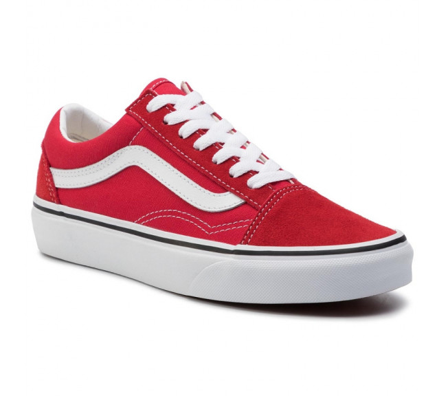 vans old skool rouge bordeaux femme