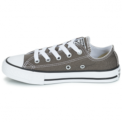 Chaussures basses à lacet pour enfant Chuck Taylor All Star Classic anthracite du 27 au 35-3j794c
