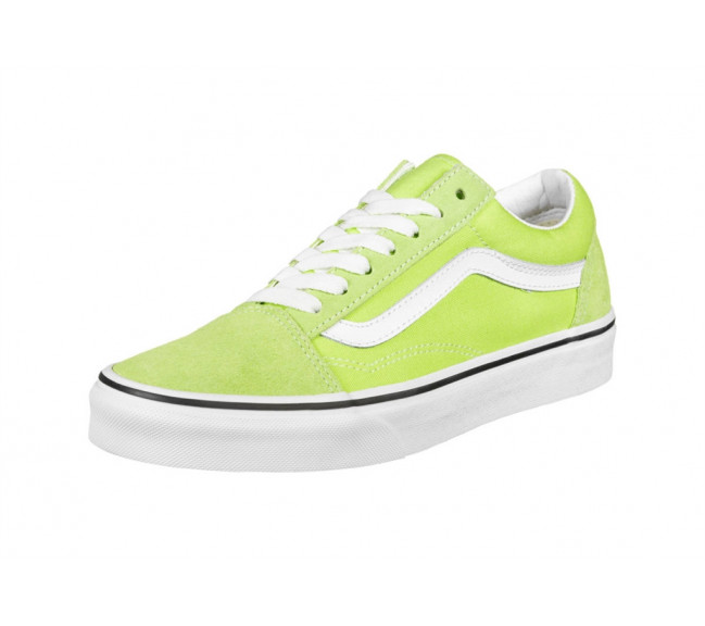 vans old skool vert sapin femme