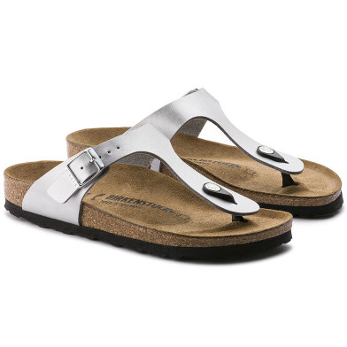 Sandale à entre-doigts gizeh pour adulte argent 43851/43853