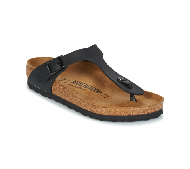 Sandale à entre-doigts gizeh pour adulte noir-mat 43691