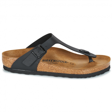 Sandale à entre-doigts gizeh pour adulte noir-mat 43691