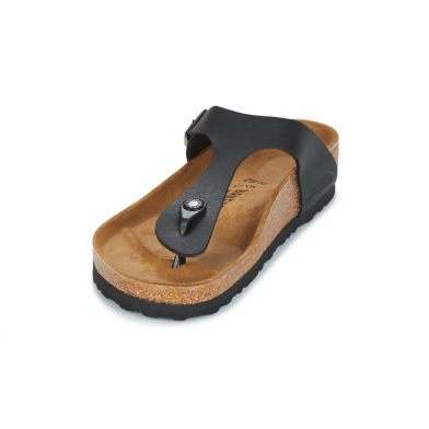 Sandale à entre-doigts gizeh pour adulte noir-mat 43691