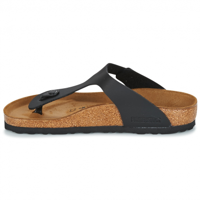 Sandale à entre-doigts gizeh pour adulte noir-mat 43691