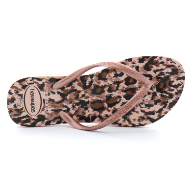 Tong pour enfant Slim Leopard ballet-rose 4103352.0076