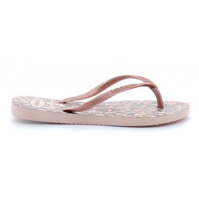 Tong pour enfant Slim Leopard ballet-rose 4103352.0076