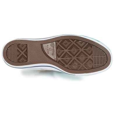 Chaussures montantes à lacet en cuir pour adulte Chuck Taylor All Star Leather blanc 132169c