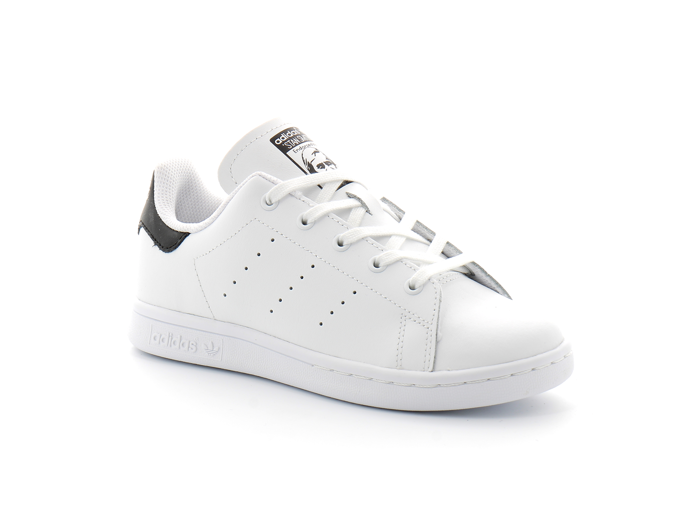 stan smith blanche noire