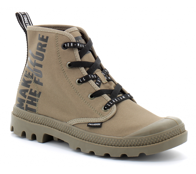 palladium pampa hi future kaki 76688-t03