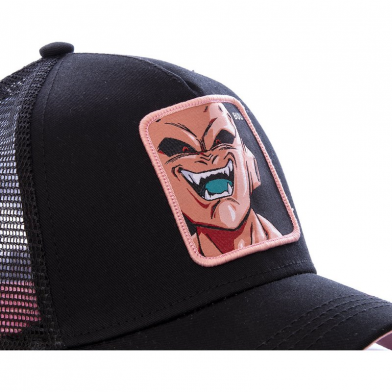 casquette dragon ball z mâjin buu noir filet noir cl/dbz/1/buu