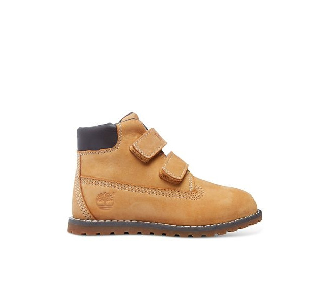 TIMBERLAND - TIMBERLAND POKEY PINE HOOK ET LOOP A127M WHEAT JAUNE - OFFSHOES.FR wheat-jaune baby.