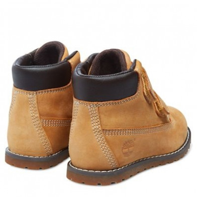 TIMBERLAND - TIMBERLAND POKEY PINE HOOK ET LOOP A127M WHEAT JAUNE - OFFSHOES.FR wheat-jaune baby.