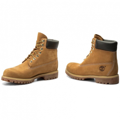 Boot imperméable pour homme en jaune 6-inch premium wheat-jaune mn.