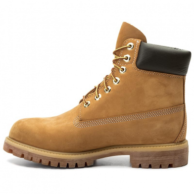Boot imperméable pour homme en jaune 6-inch premium wheat-jaune mn.
