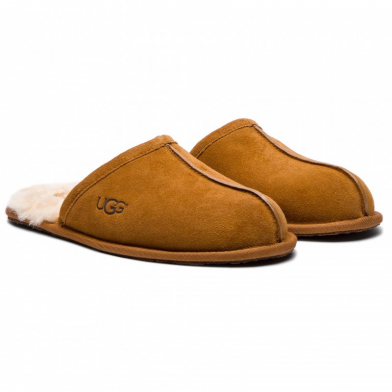 ugg scuff chaussons chestnut 1101111-che