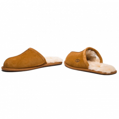ugg scuff chaussons chestnut 1101111-che